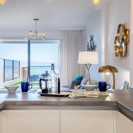 Апартаменты Home2book Sea View & Design Duplex Gigantes *