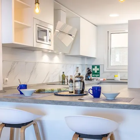 Апартаменты Home2book Sea View & Design Duplex Gigantes Пуэрто-де-Сантьяго