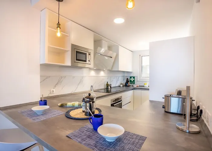 Apartment Home2book Sea View & Design Duplex Gigantes *