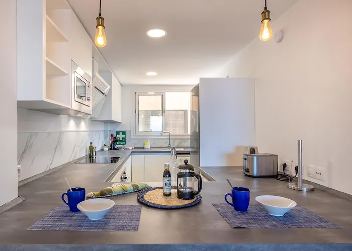 Apartment Home2book Sea View & Design Duplex Gigantes *